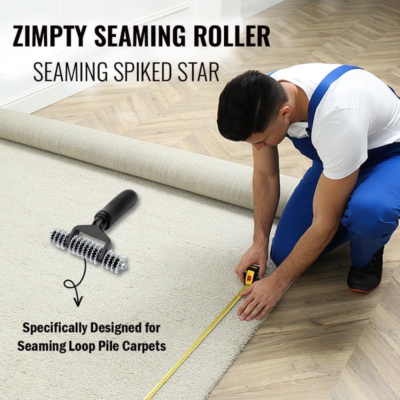 Zimpty ZY393 أسطوانة التماس أسطوانة مسننة نجمة لتسريح سجاد بيل - Image 3